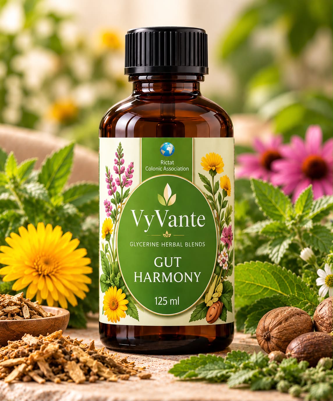 Gut Harmony Vyvante Glycerin herbs